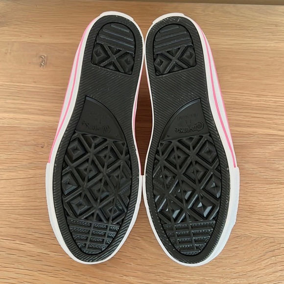 Converse CTAS Galaxy Glimmer Ox Mod Pink Shoe Sz 3 - Picture 4 of 5